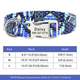 Nylon Pet Collar Personalized Customization