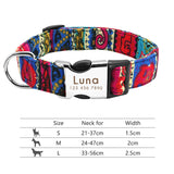 Nylon Pet Collar Personalized Customization