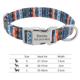 Nylon Pet Collar Personalized Customization