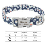 Nylon Pet Collar Personalized Customization