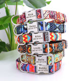 Nylon Pet Collar Personalized Customization