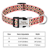 Nylon Pet Collar Personalized Customization