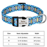 Nylon Pet Collar Personalized Customization